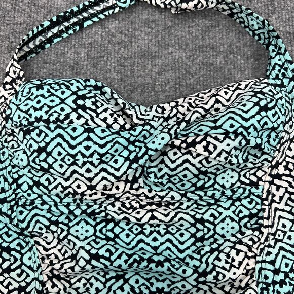 Assets Spanx Sarah Blakely Halter Swim Top Womens S Small Semi Padded Tankini - Picture 7 of 12